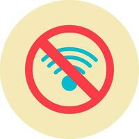 No Wifi Vector Icon