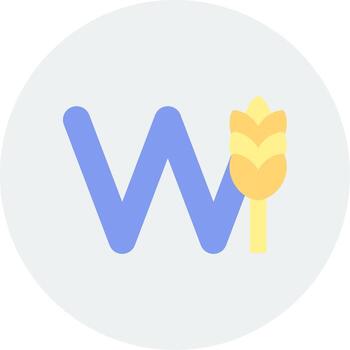 Small W Vector Icon