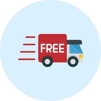 Free Delivery Vector Icon