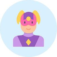 Superhero Vector Icon