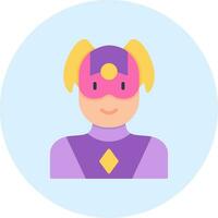 Superhero Vector Icon