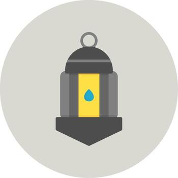 icono de vector de linterna