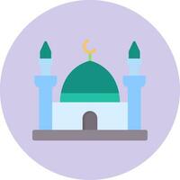 icono de vector de mezquita