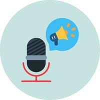 Podcast Vector Icon