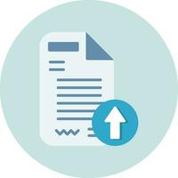 Upload File Vector Icon