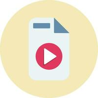 Video File Vector Icon