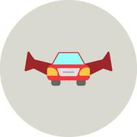 Flying Car Vector Icon