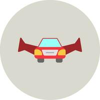 icono de vector de coche volador