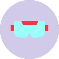 icono de vector de gafas ar