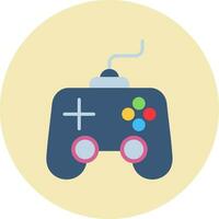 icono de vector de controlador de juego