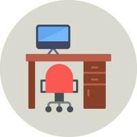 Workplace Vector Icon