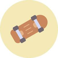 icono de vector de patineta