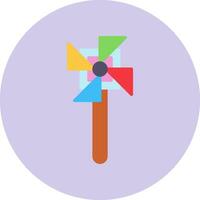 Pinwheel Vector Icon