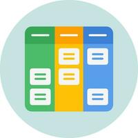 Kanban Vector Icon