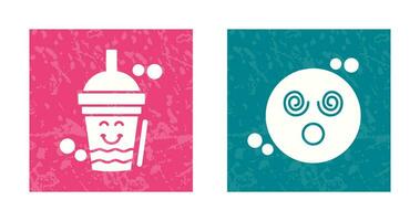 Drink and Dizzy Icon vector