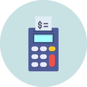 icono de vector de punto de venta