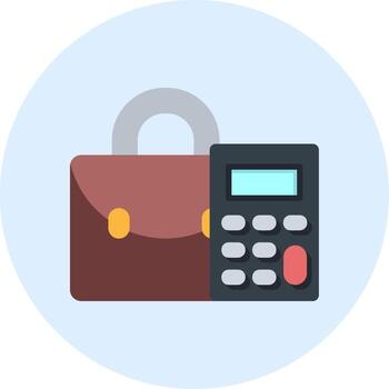 icono de vector de contabilidad