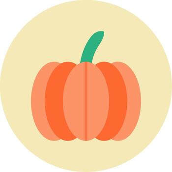 icono de vector de calabaza