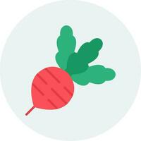 Radish Vector Icon