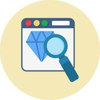 magnifying glass Vector Icon