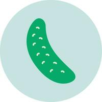 Cucumber Vector Icon