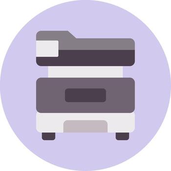 Multifunction Printer Vector Icon