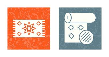 Carpet and Wallpaper Icon vector