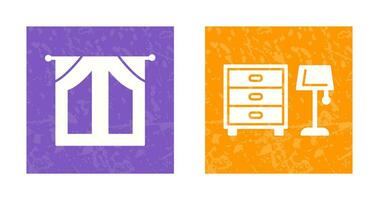 Window and Drawers Icon vector