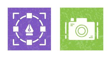 Camera and vector Icon