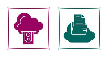 Cloud Computing and Cloud  Icon vector