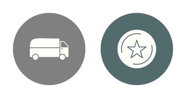 favorite and home delivery  Icon vector