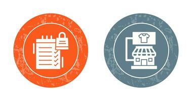 Shopping and Store Icon vector