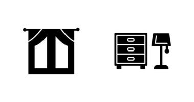 Window and Drawers Icon vector