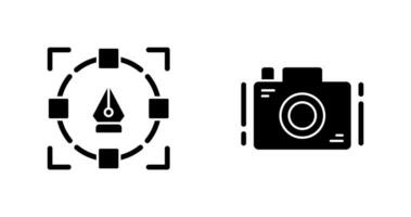 Camera and vector Icon