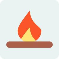 Burning Vector Icon