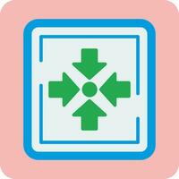 Assembly Point Sign Vector Icon