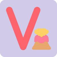 Small V Vector Icon