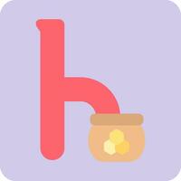 Small H Vector Icon