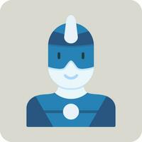 Superhero Vector Icon