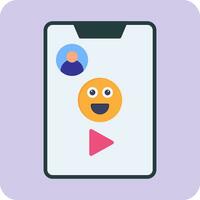 Videocall Vector Icon