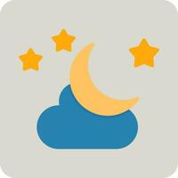 Moon Vector Icon