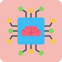 Artificial Intelligence Vector Icon