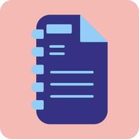 Note Page Vector Icon