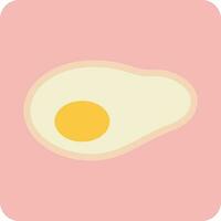 Fried Egg Vector Icon