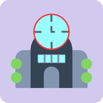 Time Machine Vector Icon