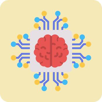 Artificial Intelligence Vector Icon