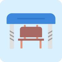 Bus Stop Vector Icon