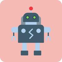 icono de vector de robot