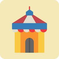 Circus Tent Vector Icon