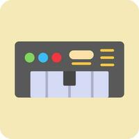 icono de vector de piano